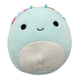 Squishmallow MICHIEL Tie Die Snail By Kellytoy Multicolor 5 Inch X 4 Inch